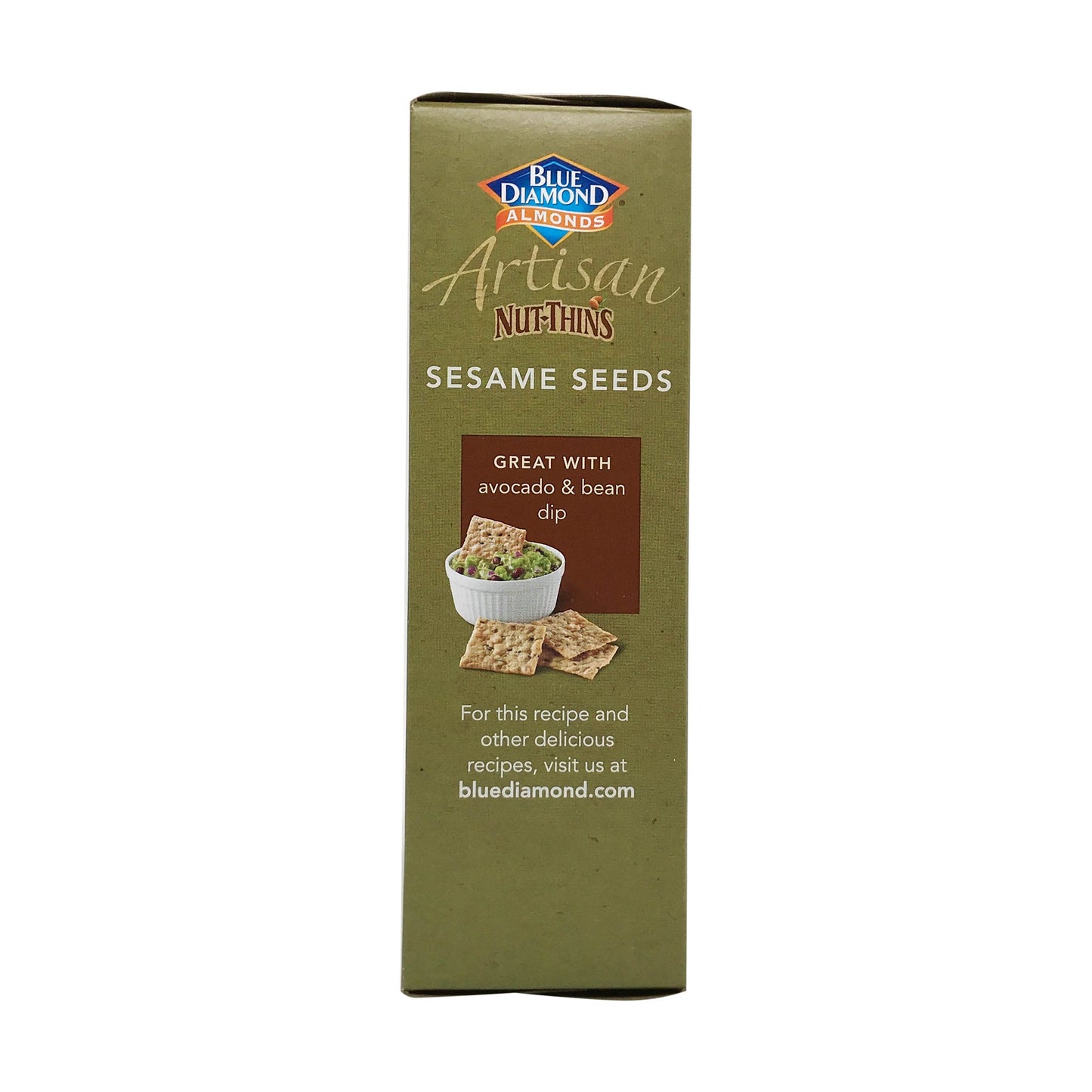 Blue Diamond Artisan Almond Nut Thins, Sesame Seed, 4.25 Oz