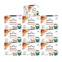 QuikTea Unsweetened Masala Chai Tea Latte - 100 Count (10 Boxes of 10 Each) - All Natural Preservative Free Authentic Instant Chai