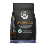 Bones Coffee Company Army of the Dark Chocolate Flavored Coffee, Medium Roast Low Acid Arabica Beans Compatible with Auto drip and French Press Coffee