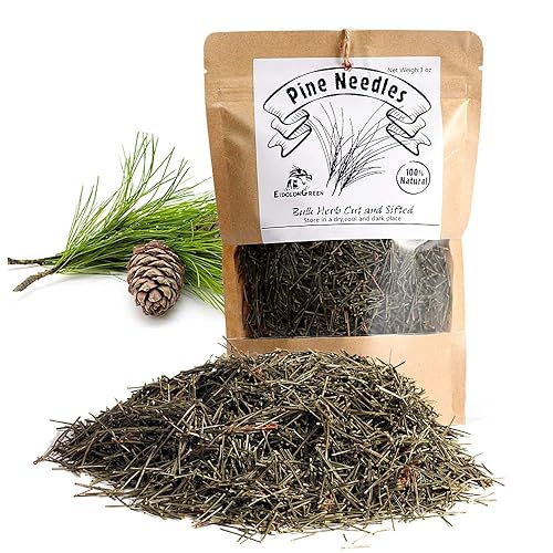 EidolonGreen [China Medicinal Herb] Pine Needle Tea - Dried Bulk Pine Needles (100% Natural Pinus massoniana/??) 3 Oz (88g)