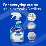 Clorox Bathroom Stain-Fighting Bleach Gel, 30 Fluid Ounces (Package May Vary)
