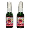 Angie's Scents Air Freshener Spray Set, 1 Fl Oz, 16 Fragrances, Green Glass Bottles (2 Bottles, Strawberry)