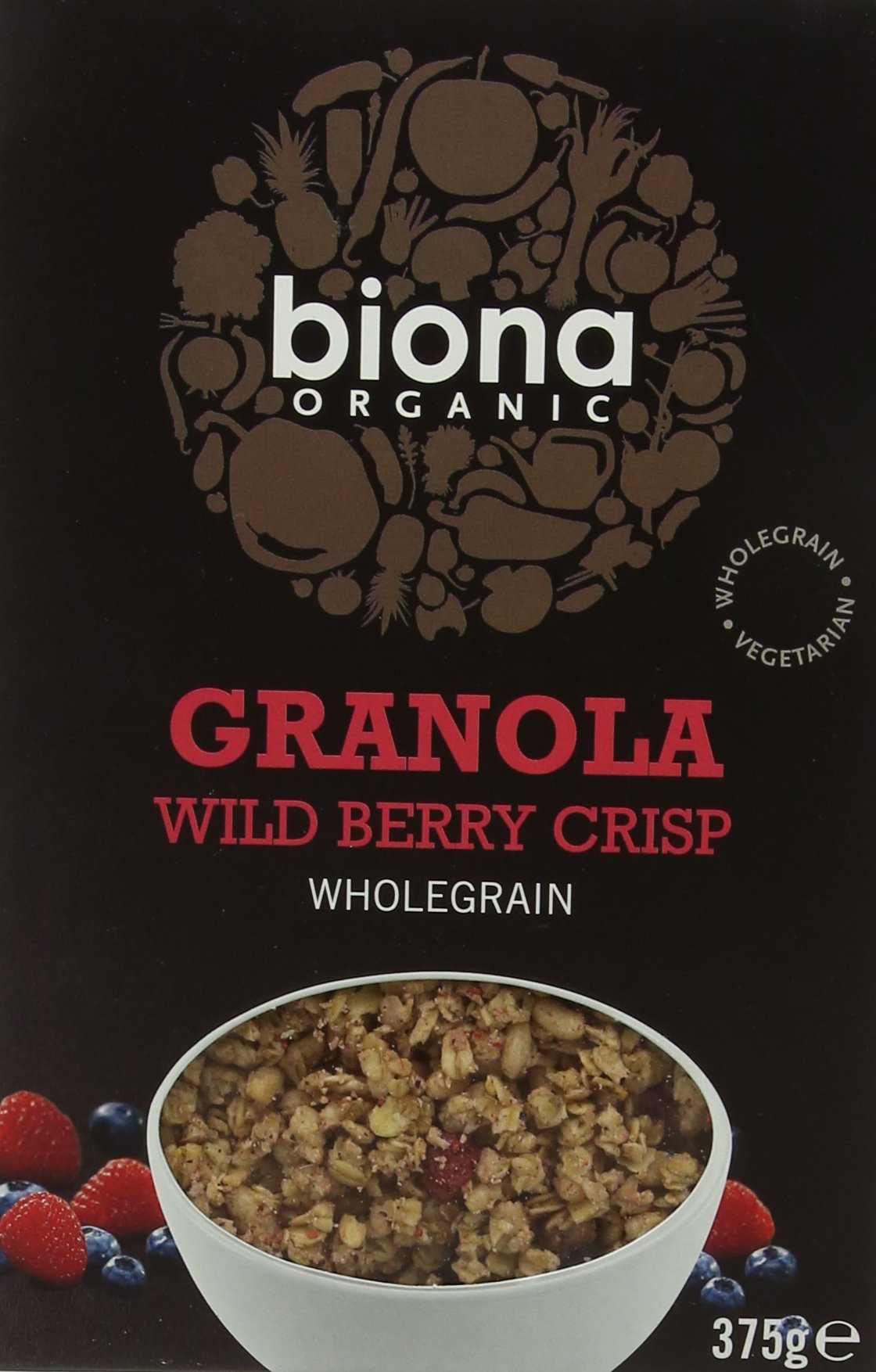 Biona Organic Wildberry Crisp Granola, 375g