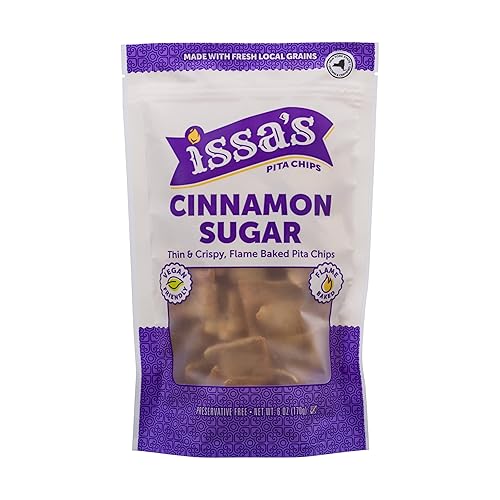 Issas Cinnamon Sugar Pita Chips, 6 OZ