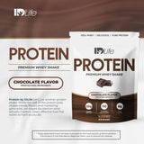 IDLife - Protein Shake - Chocolate Premium Whey Powder, 20g Protein, 110 Calories, 6g Carbs, Clean Nutrition Blend - 15 Servings 420g
