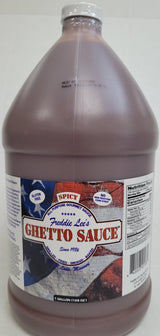 Freddie Lee's Gourmet Ghetto Sauce Spicy Gallon