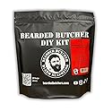 Bearded Butchers Hot Bratwurst DIY Kit - Spicy Habanero & Blue Cheese Bratwurst - Includes Hot Seasoning, High Temp Blue Cheese, 32mm Collagen Casings