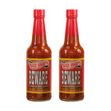 Marie Sharp’s BEWARE Comatose Heat Level Habanero Pepper Sauce, 10 oz | Extreme Heat Hot Sauce from Belize | All-Natural, No Preservatives |