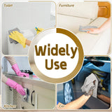 OJYUDD 75 Pack Microfiber Cleaning Cloth Roll,Reusable Tear Away Towels,Washable Ultra Absorbent Cleaning Rags for House,Car,Glass,Garage,Kitchen or