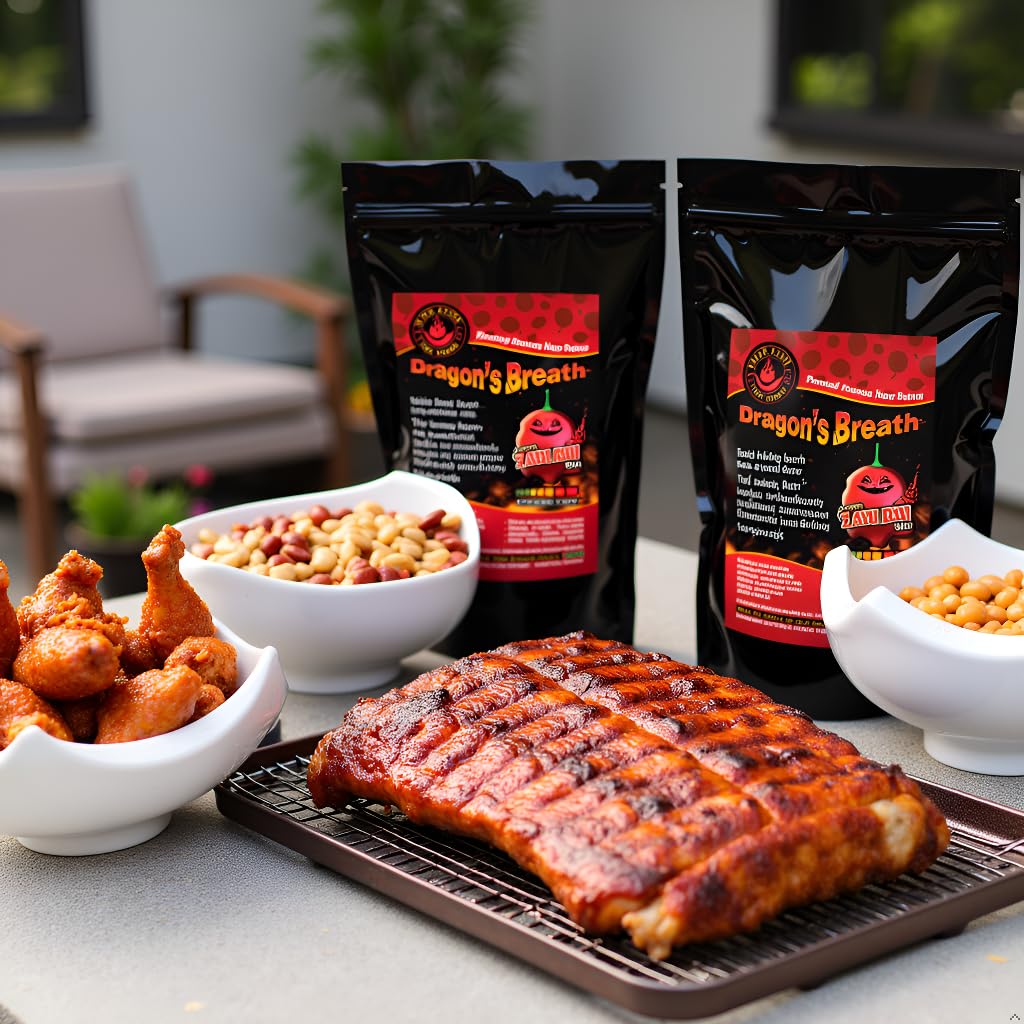 Magic Plant Dragon's Breath Pepper Powder - 1 Kg / 35 oz (Bulk) Intensely Hot Fine Ground Red Chili - 1.2M to 2M+ SHUs, No Additives