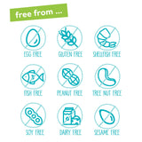 YumEarth Organic Candy Canes - Individually Wrapped Full Size Blue Raspberry Candy Canes - Dye Free, Allergy Friendly, Non GMO, Gluten Free, Vegan
