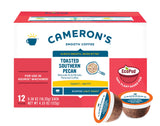 Cameron's Coffee Single Serve Pods, Flavored, Toasted Southern Pecan, 12 Count (Pack of 1)