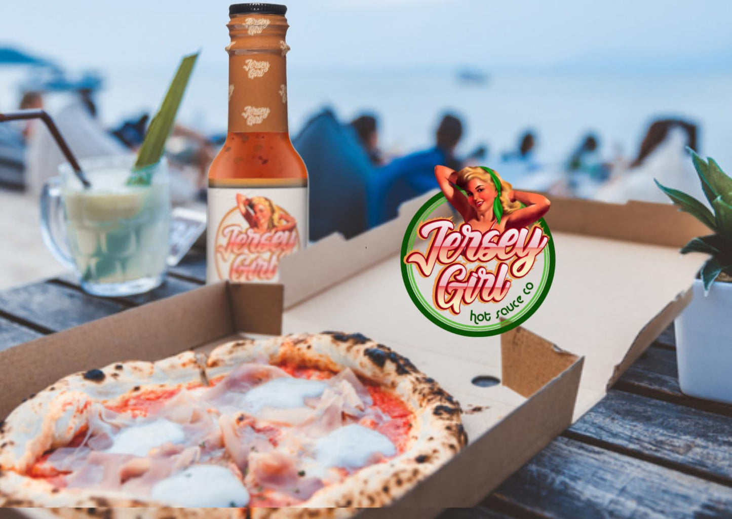 Jersey Girl Bee Sweet (New Mild Heat) Hot Sauce | Gluten-Free, Sodium-Free | 5oz Healthy, No Added Salt