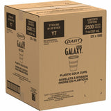 DART Clear Plastic Cups, 7 Oz., Clear, Pack Of 2,500
