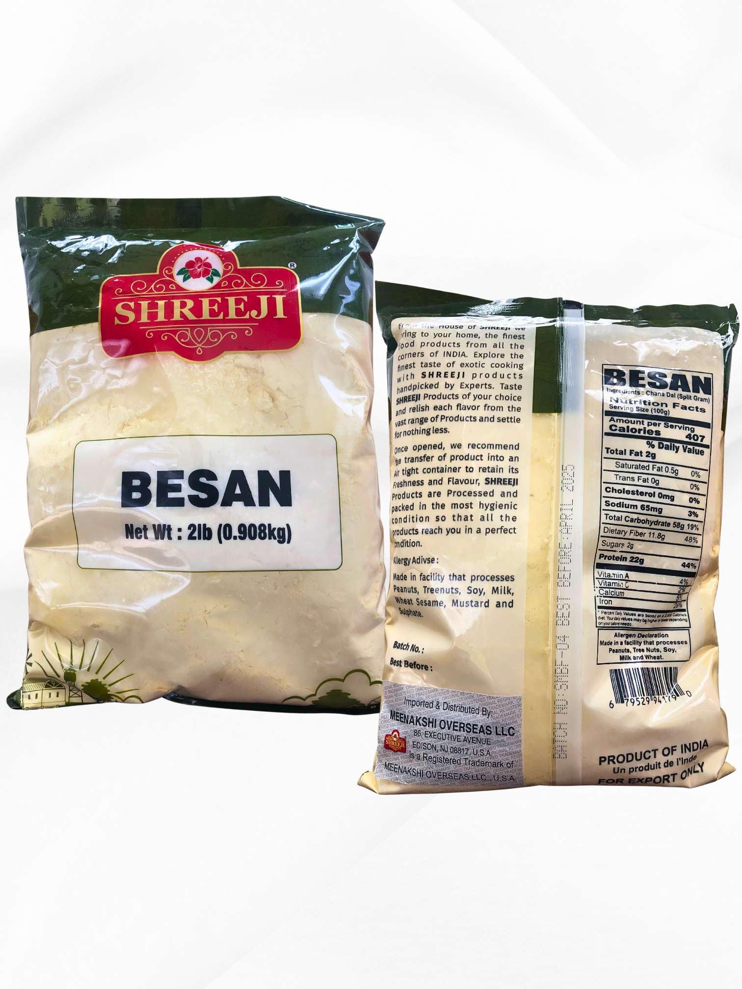 Besan Flour 2lb (Chickpea Flour)