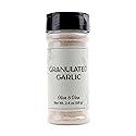 Olive & Vine Granulated Garlic, Savory & Aromatic, Seasoning for Pasta, Roasted Vegetables, Grilled Meats, Rich Tradition, Authentic Taste, For Global