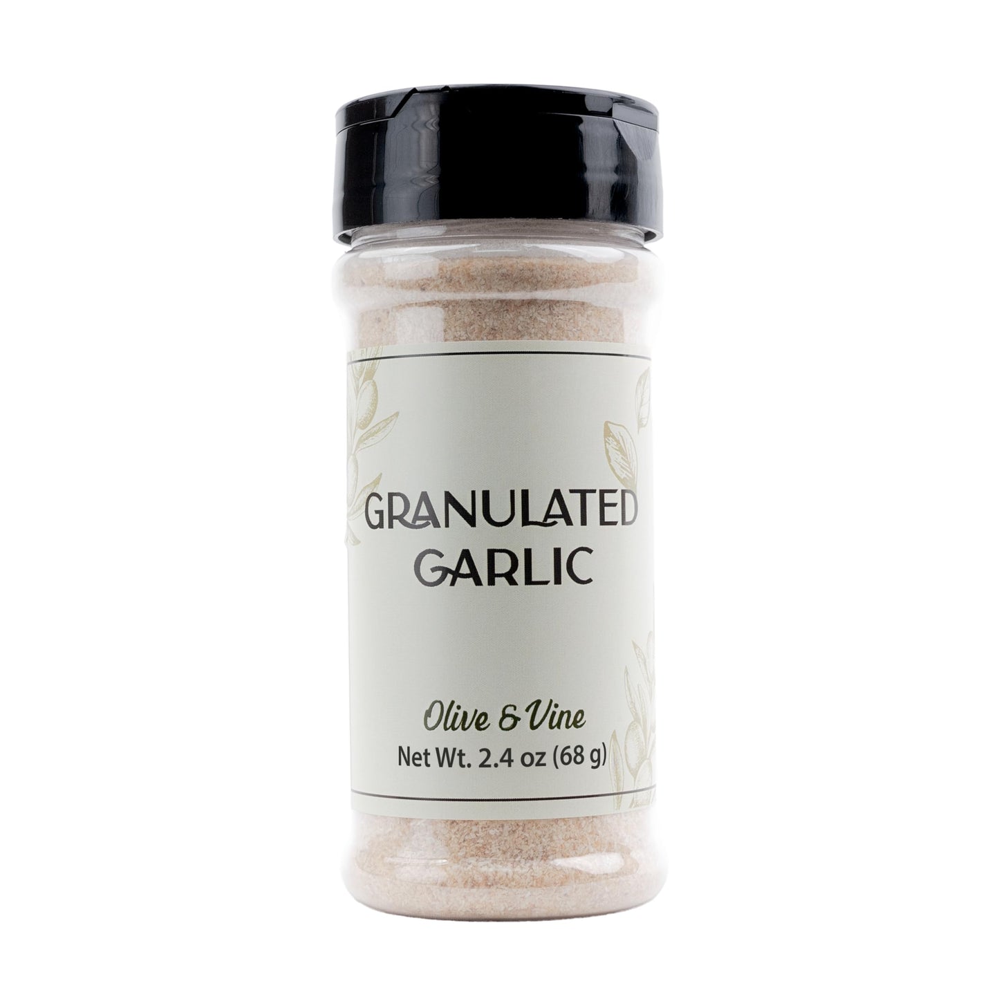 Olive & Vine Granulated Garlic, Savory & Aromatic, Seasoning for Pasta, Roasted Vegetables, Grilled Meats, Rich Tradition, Authentic Taste, For Global