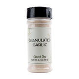 Olive & Vine Granulated Garlic, Savory & Aromatic, Seasoning for Pasta, Roasted Vegetables, Grilled Meats, Rich Tradition, Authentic Taste, For Global