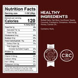 Healthy Granola Cereal, Delightfully Crunchy Granola Cranberry and Cinnamon Flavor, Ideal Granola for Yogurt or Enjoy with Milk, Perfect Granola