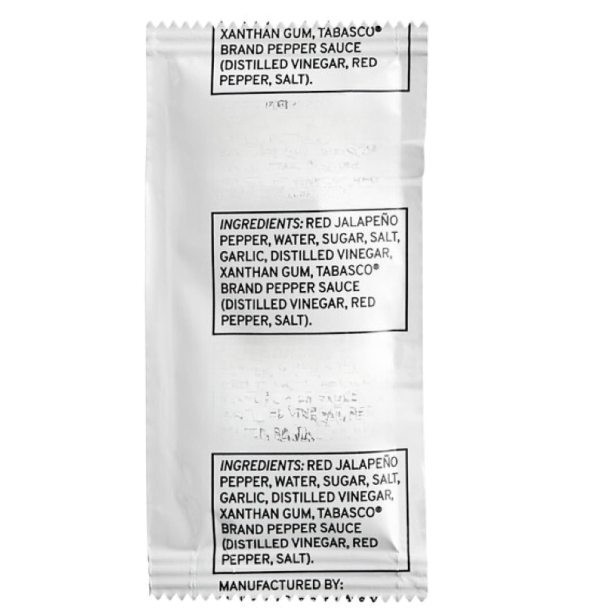 Hot Sauce Packets Variety Pack - 30 Count (10 Original 3g, 10 Green Jalapeño 3g, 10 Sriracha 6g) - Individual Portion Control Condiment Packets