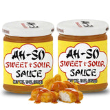 Ah-So Sweet & Sour Sauce - 2 Pack (2 × 11 oz Jars) | Classic Sweet-Tangy Dipping Sauce for Egg Rolls & Appetizers; Great Marinade & Glaze for Chicken