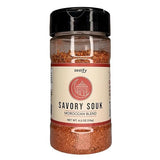 Zestify Savory Souk - Moroccan Seasoning Blend | Spice Mix for BBQ, Beef Stew, Slow Cooker, & Sheet Pan | Gourmet Mediterranean Dry Rub & Marinade
