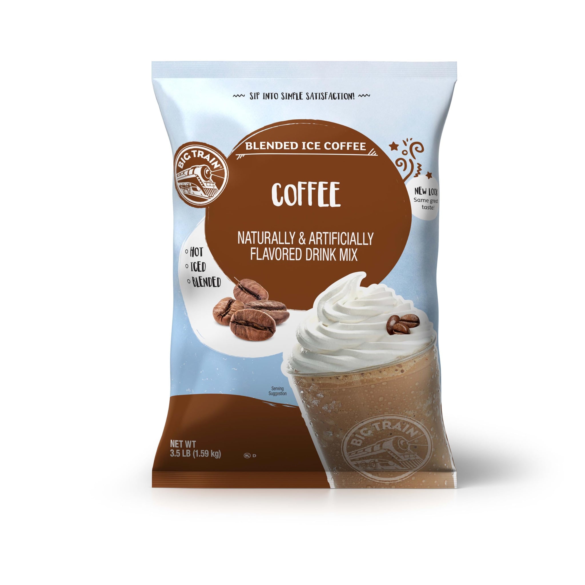 Big Train Blended Ice Coffee Beverage Mix, 3.5 Pound (Pack of 1)