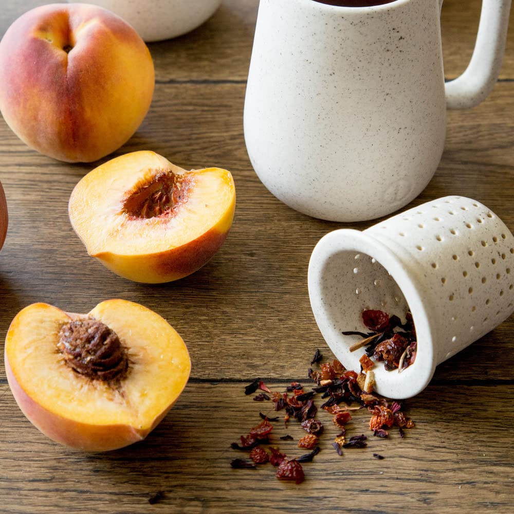 Harney & Sons Peach Fruit Tea | 4 ounce loose PeachFruit Tea