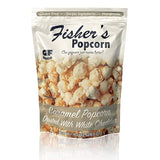 Fisher's Popcorn | Caramel Dusted with White Cheddar Flavor | 10oz Bag