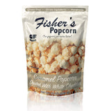 Fisher's Popcorn | Caramel Dusted with White Cheddar Flavor | 10oz Bag