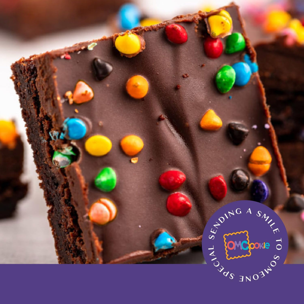 Get Well Brownies 4 Pack | Chocolate Brownies 4 Pack Gift Treats