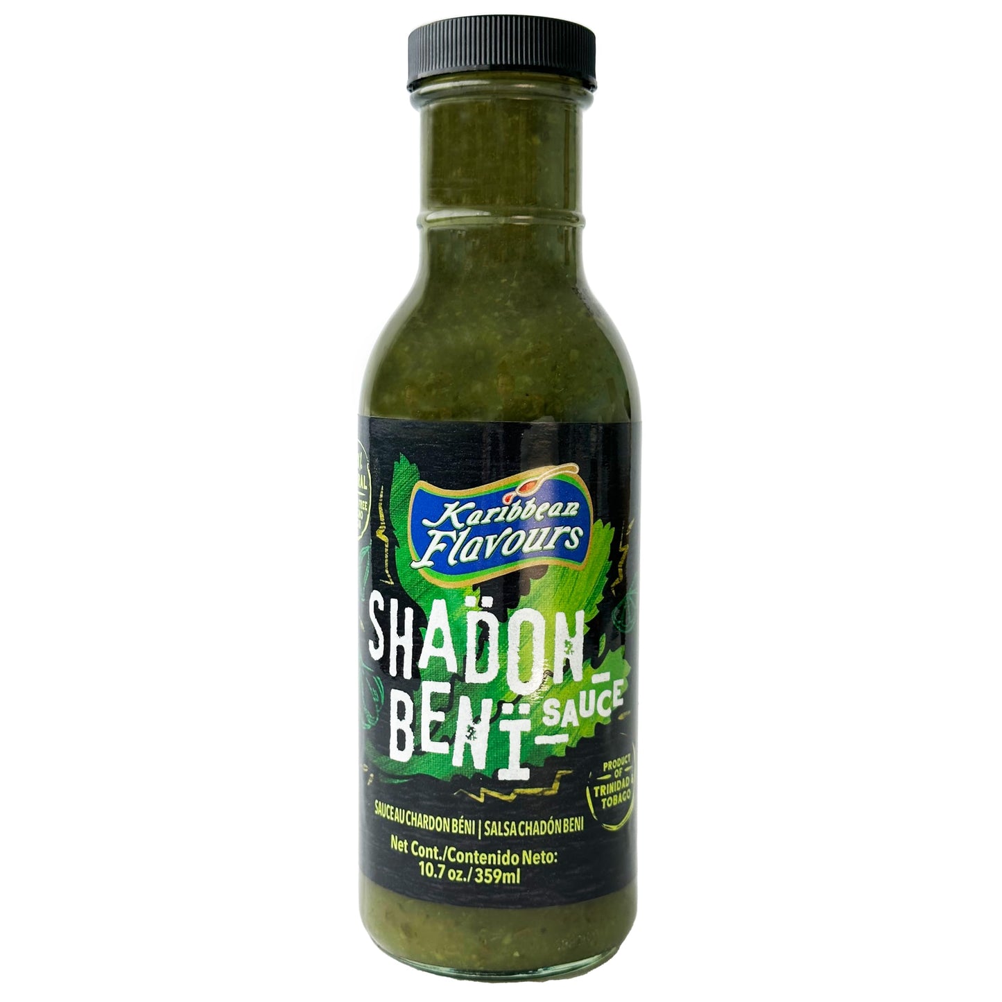 Karibbean Flavours Shadon Beni Sauce 359ml/10.7 Oz