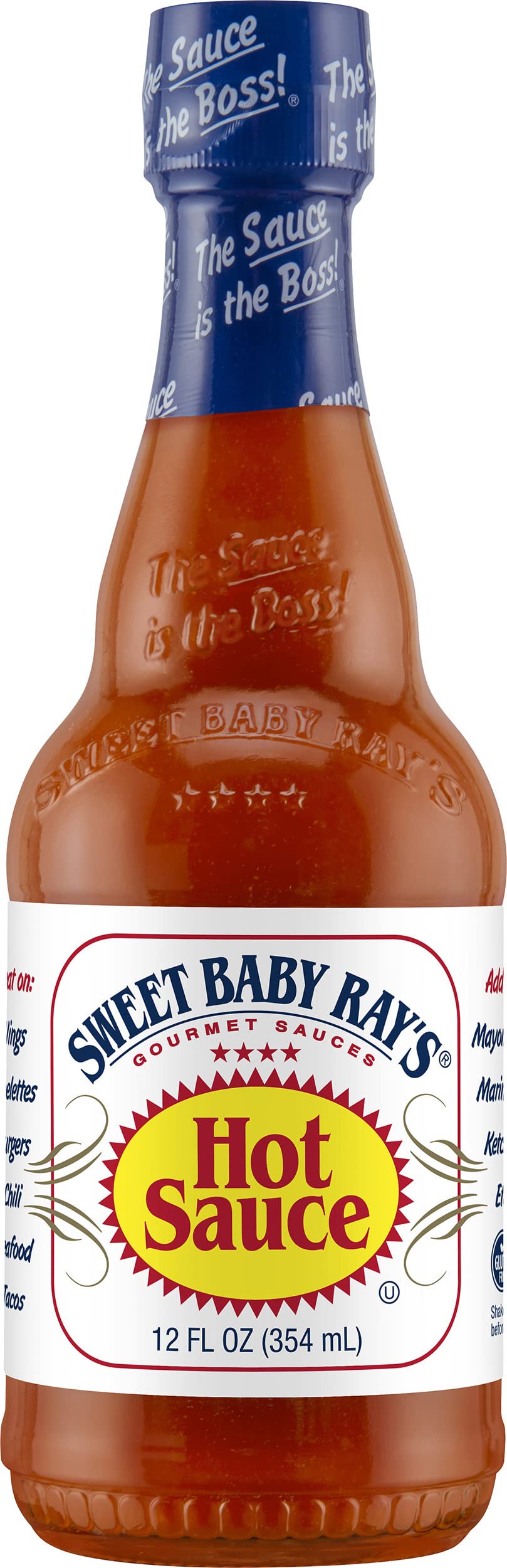 Sweet Baby Ray's Gourmet Sauces, Hot Sauce 12 Fl Oz (Pack of 1)