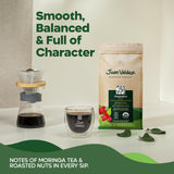 Juan Valdez Organic Whole Bean Coffee - Balanced Roast | 100% Colombian Arabica Beans | 100% Colombian Coffee - Balanced Profile with Moringa & Nutty