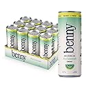 Benny Mint Lemonade Non-Sparkling Still Clean Energy Drink | 80mg Natural Caffeine Yerba Mate | Lion's Mane & Ginseng | 1g Sugar, 5 Cal | No