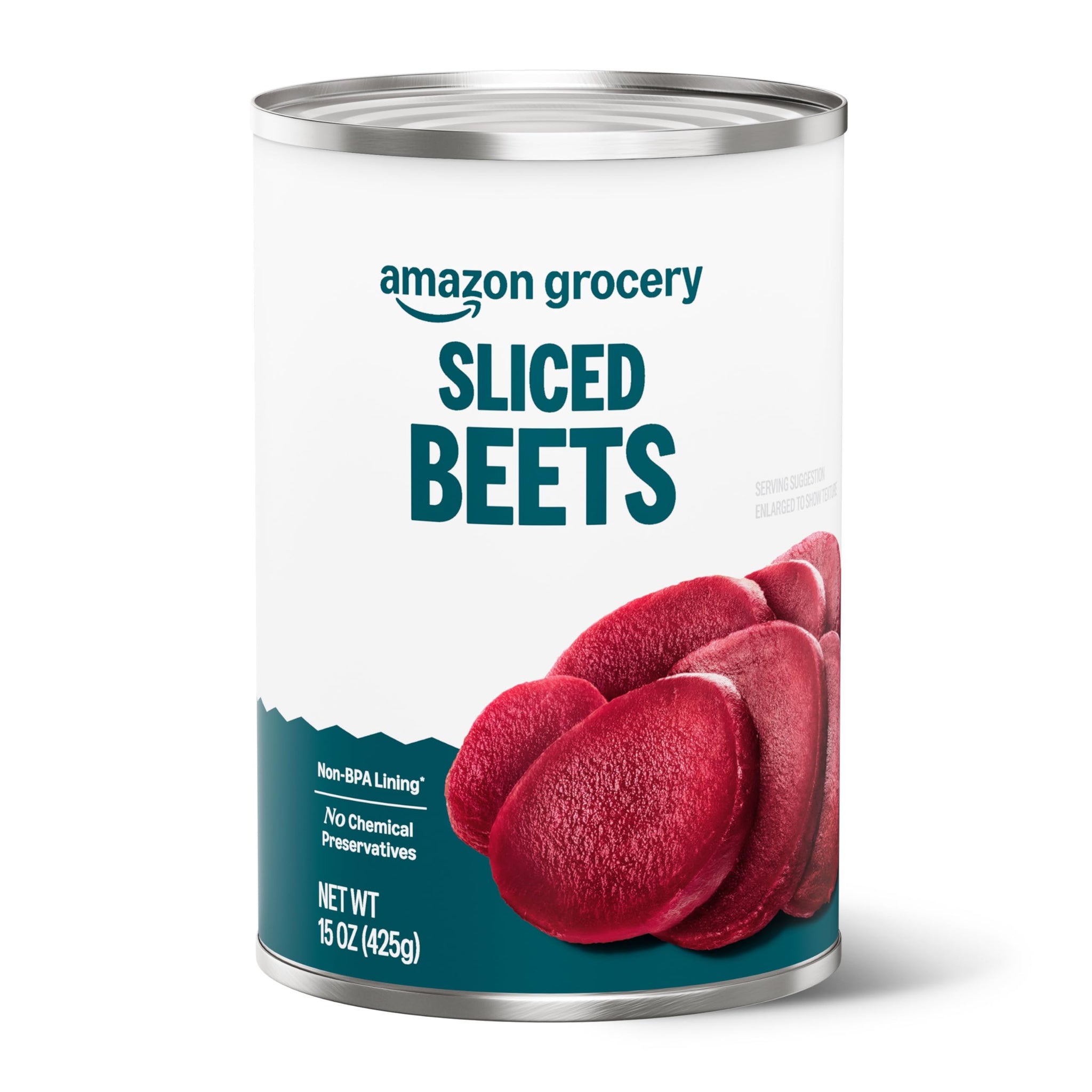 Amazon Grocery, Sliced Beets, 15 Oz