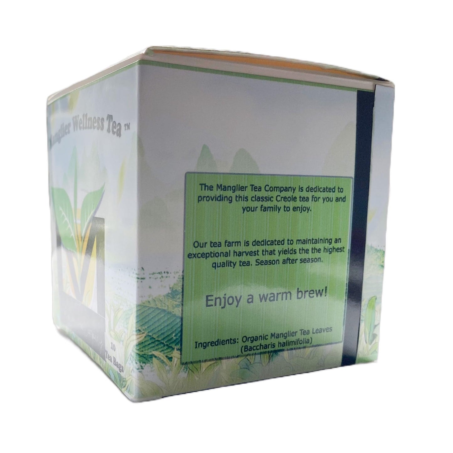 CreoleCure - Creole Certified Organic Manglier Tea - 10 Tea Bags - Wellness Tea