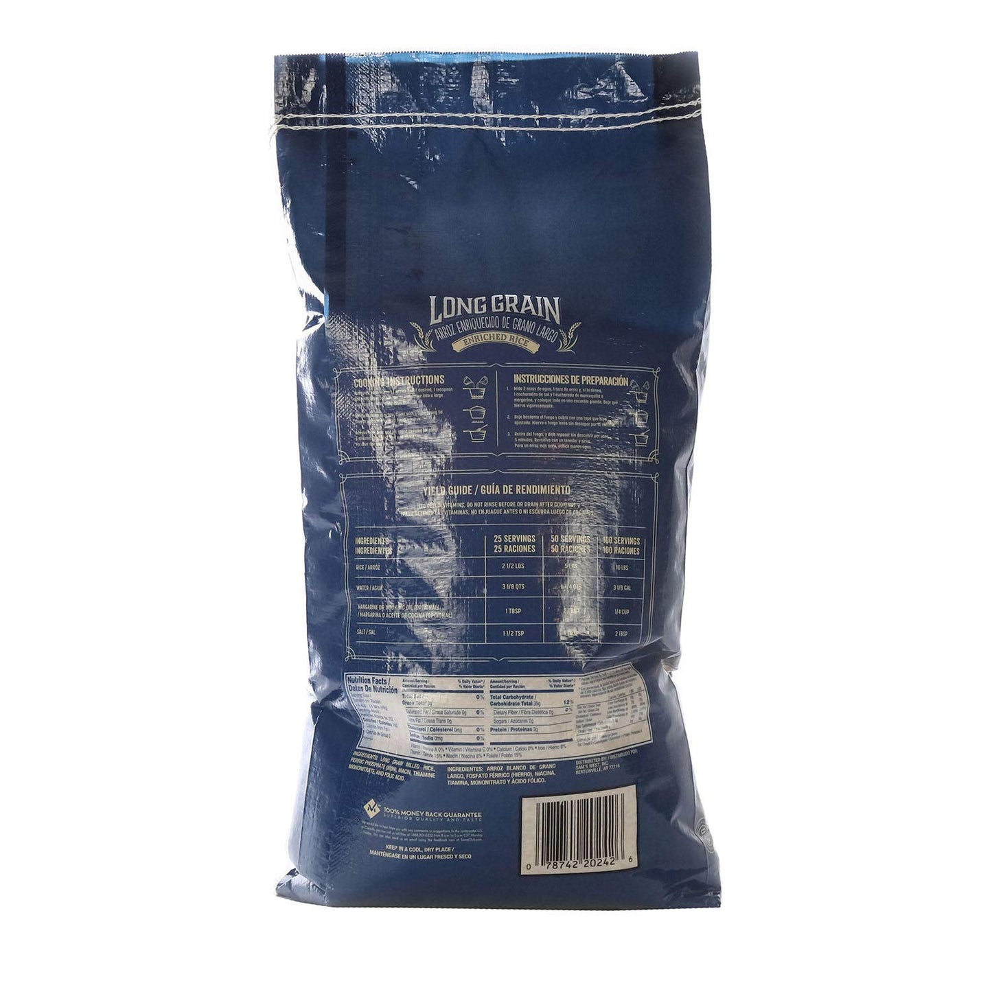 Evaxo Long Grain White Rice (25 lb.)