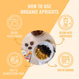 Sunny Fruit Soft Organic Turkish Dried Apricots, 2 Pound Bulk Bag | No Preservatives, No Sugar Added, No Sulfides | Healthy, Naturally Sweet Snack |