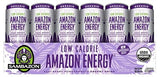 Sambazon Organic Low Calorie Amazon Energy Drink, Acai Berry and Pomegranate, 12 Ounce (Pack of 24)