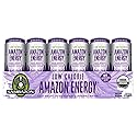 Sambazon Organic Low Calorie Amazon Energy Drink, Acai Berry and Pomegranate, 12 Ounce (Pack of 24)