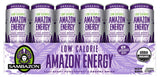 Sambazon Organic Low Calorie Amazon Energy Drink, Acai Berry and Pomegranate, 12 Ounce (Pack of 24)