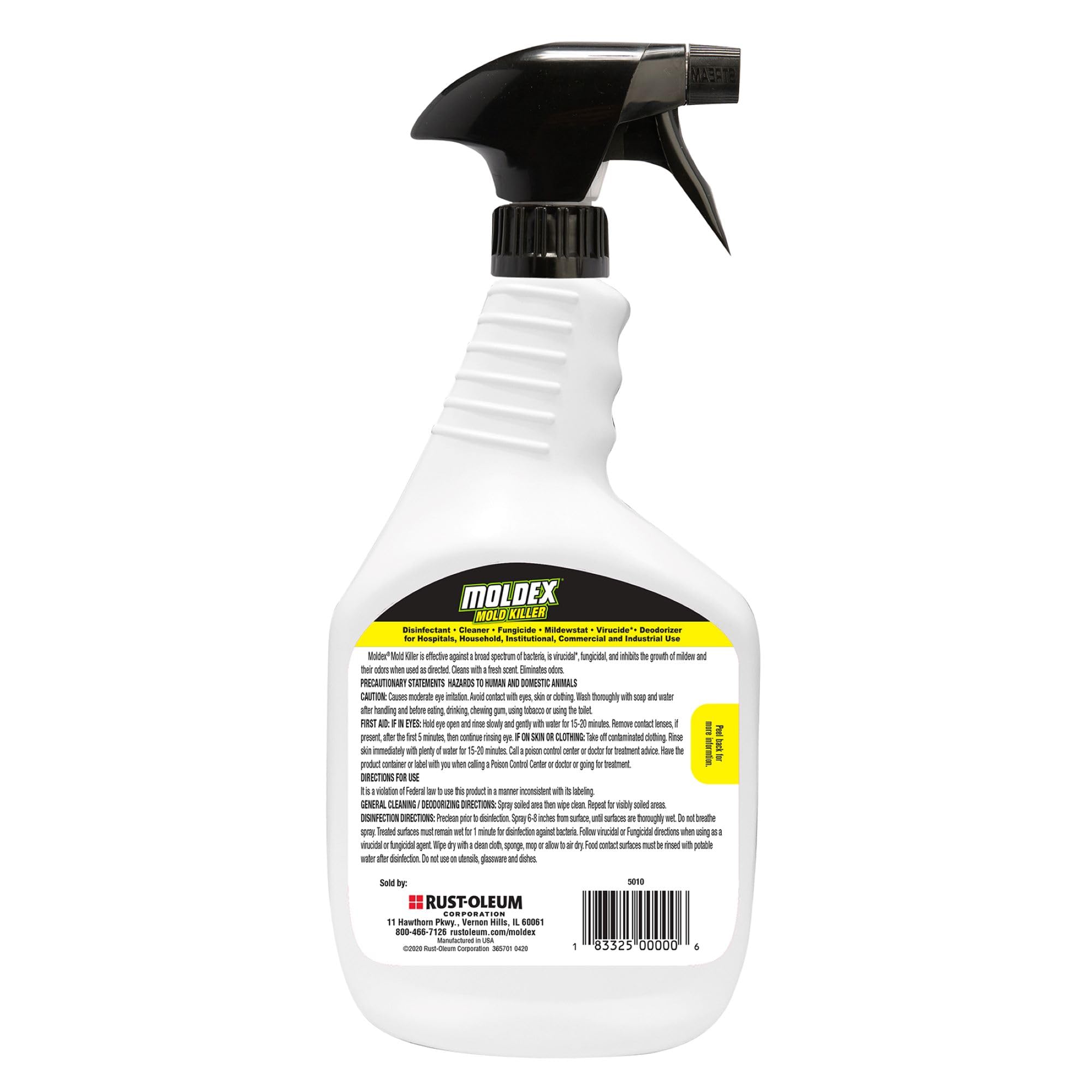 Moldex 5010 Mold Killer Trigger Sprayer, 32 oz