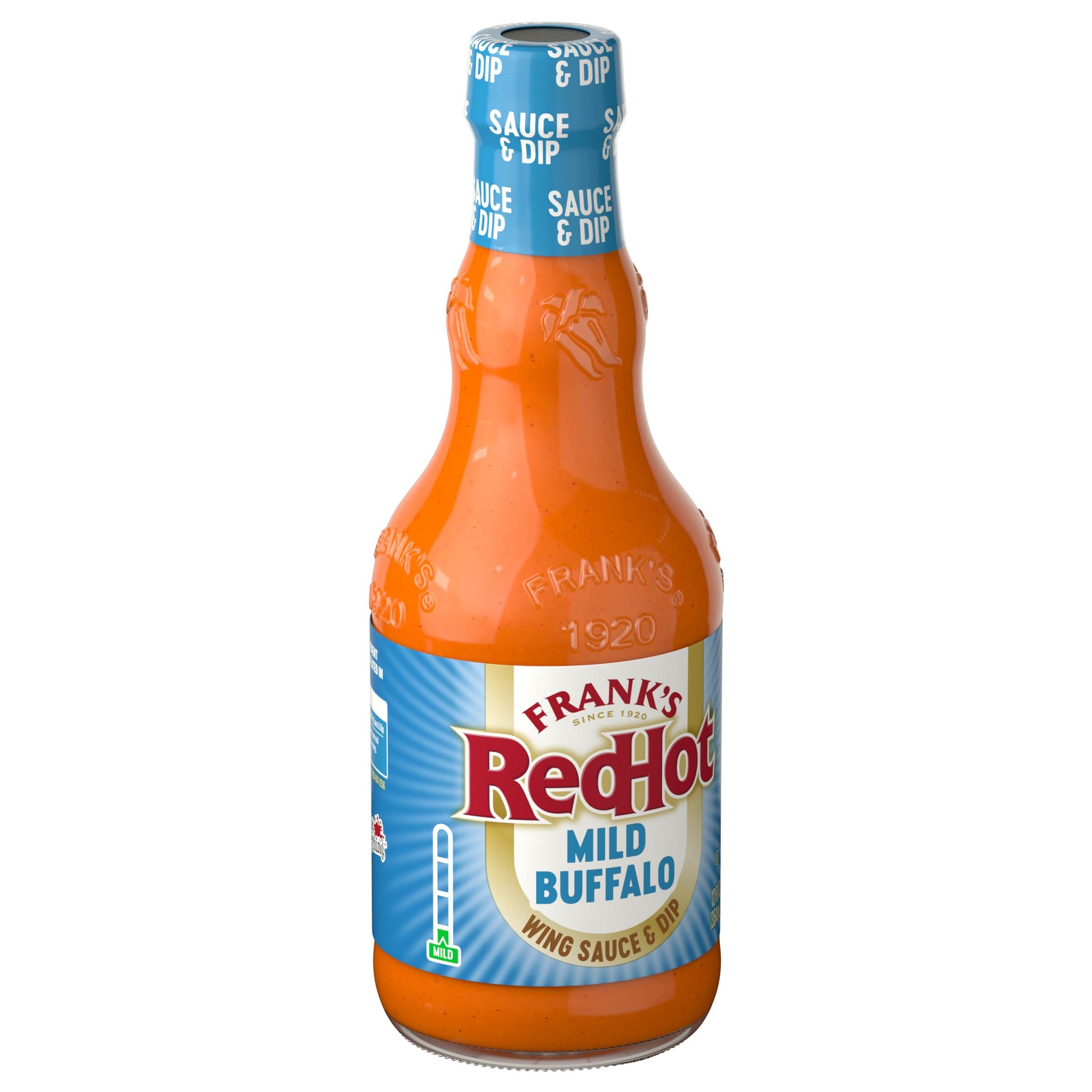 Frank's RedHot Mild Wings Hot Sauce, 12 fl oz