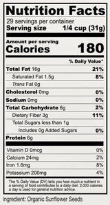 Anthony's Organic Hulled Sunflower Seeds, 2 lb, Raw, Unsalted, Batch Tested and Gluten Free, Keto Friendly