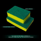 Kheoxusa Sponge Individually Wrapped,Mini Individually Wrapped Sponges Small (360Pcs)