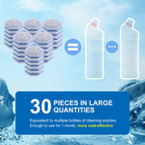 LufamlyGo Upgraded 30pcs Toilet Wand Refills fits Clorox Toilet Wand, Thickened Cleaning Layer, Won’t Fall Apart, Disposable Bathroom Cleaning Scrub