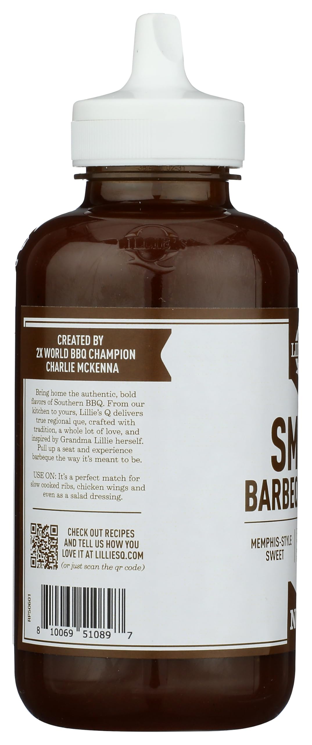 Lillies Q Smoky BBQ Sauce, 15.3 OZ