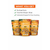 AviNuts Crunchy Sesame Seed Snack Bites, Lightly Sweet Toasted Sesame Crunch, Individually Wrapped Pieces, Crisp Sesame Candy Snack, Shelf Stable