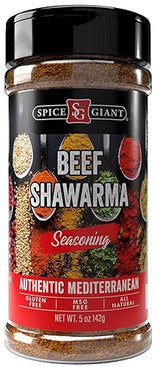 Beef Shawarma Seasoning 5 oz | Shawarma Spice | All Purpose Steak, Ground Beef, Chicken, Seafood & More Seasoning | Authentic Mediterranean Blend